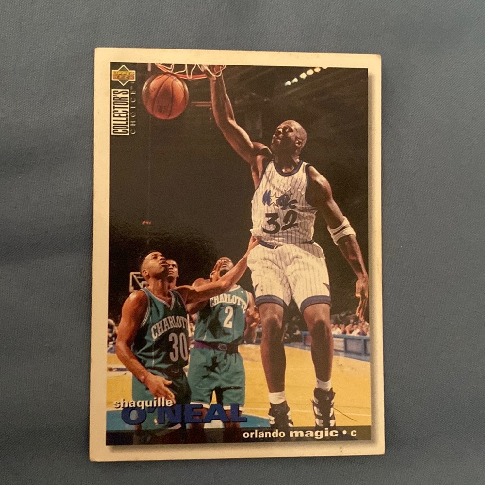 Shaquille O’Neal basketball card